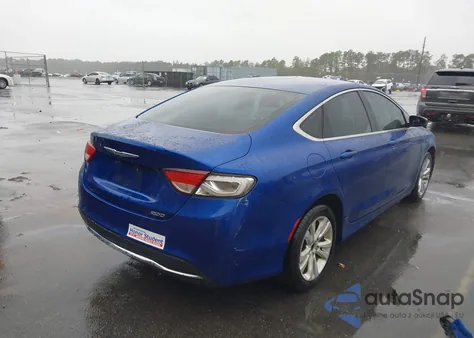 2015 Chrysler 200 Limited from USA, damaged, VIN 1C3CCCAB1FN528815